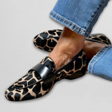 Katie | Ortopéd Leopárdmintás Loafer