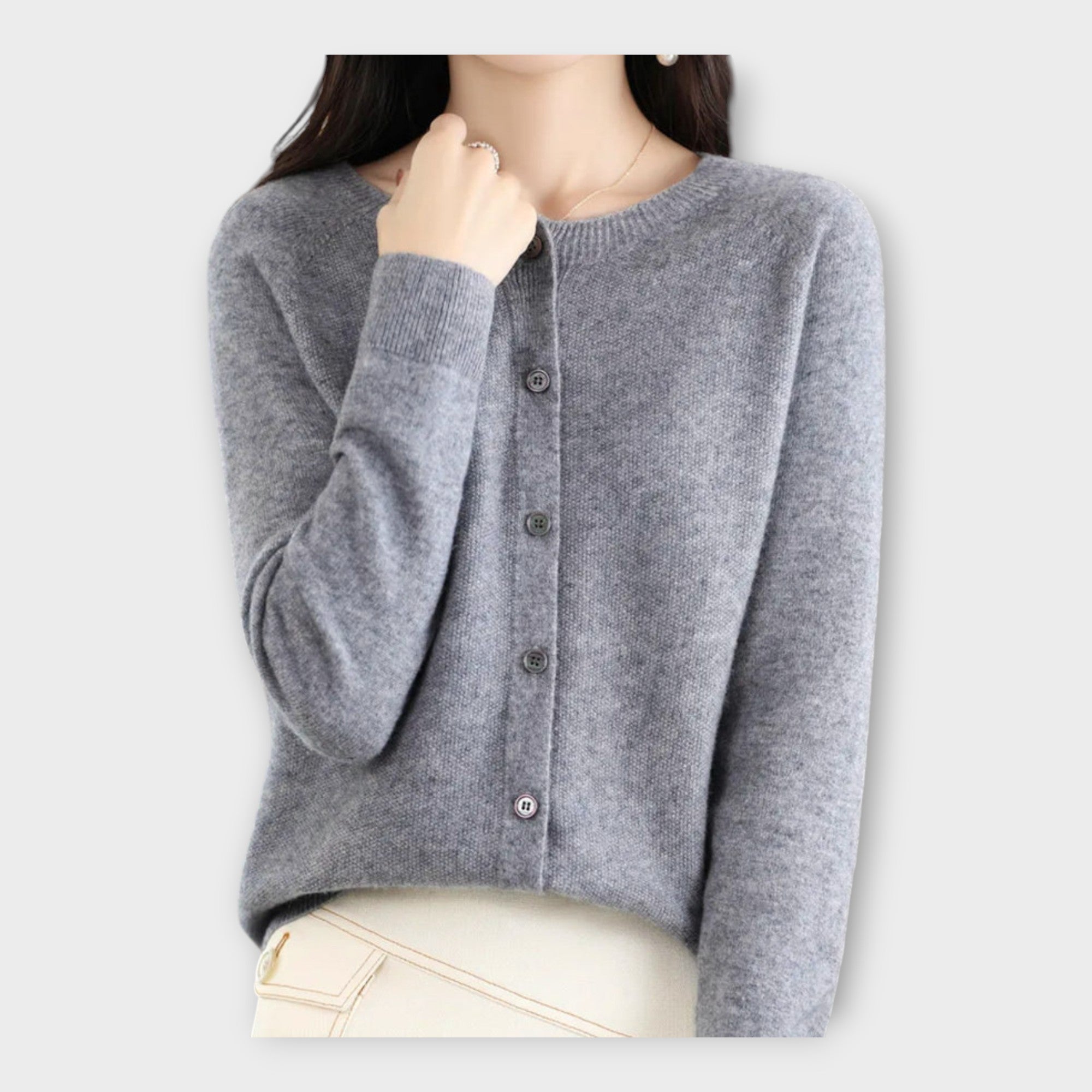 Eha | Elegáns gombos kardigán