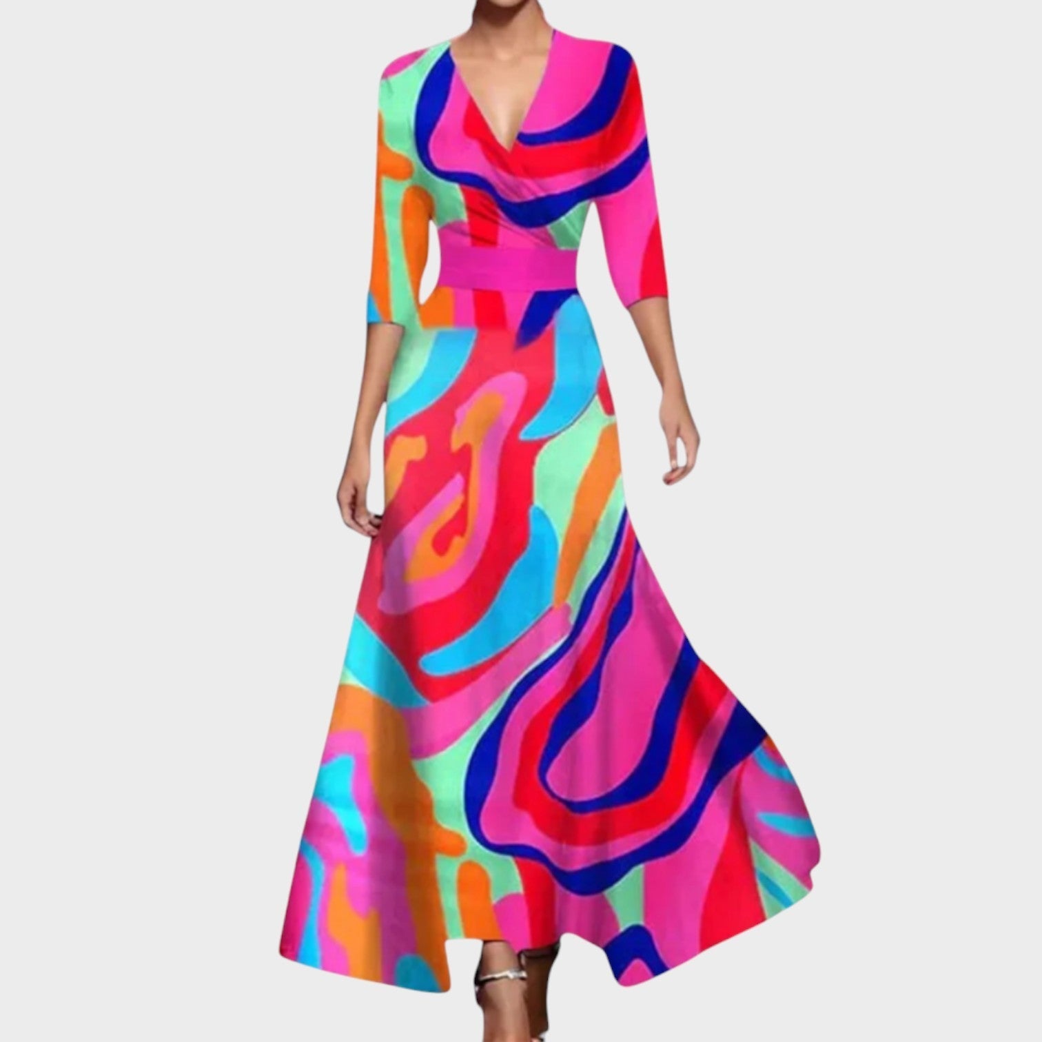 Isadora | Prémium kézzel készített maxi ruha
