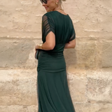 Louise | Elegáns Maxi Ruha V-nyakkal