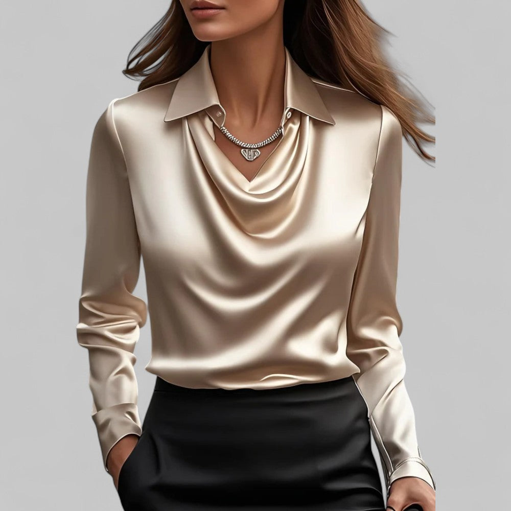 Theresa | Elegáns selyem blúz nőknek