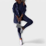 Három részes szett kardigánnal