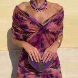Louise | Elegáns Maxi Ruha V-nyakkal