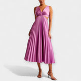 Adriana | Plisszírozott maxi ruha