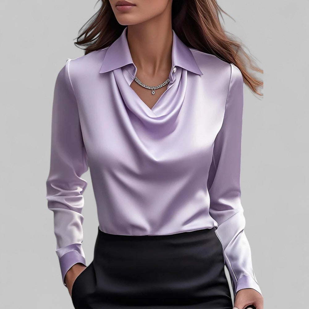 Theresa | Elegáns selyem blúz nőknek