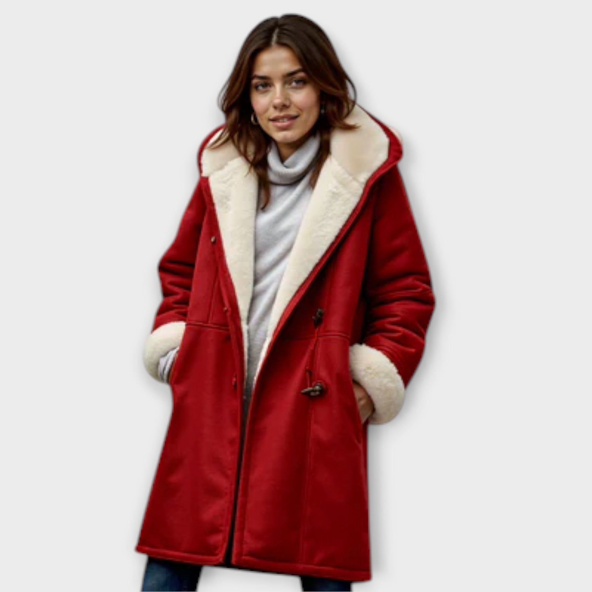 Antonia | Meleg fleece bélésű kabát