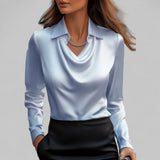 Theresa | Elegáns selyem blúz nőknek