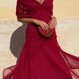Louise | Elegáns Maxi Ruha V-nyakkal