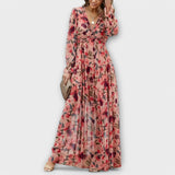 Irina | Lillelise mintás maxi ruha