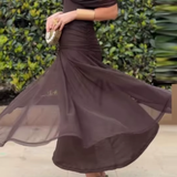 Louise | Elegáns Maxi Ruha V-nyakkal