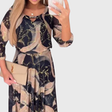 Chavelle | Elegáns mintás sifonruha