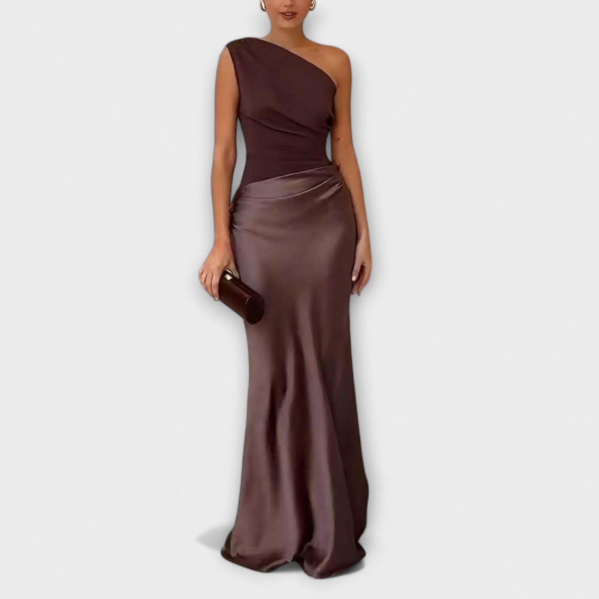Ariana | Egy vállú maxi ruha