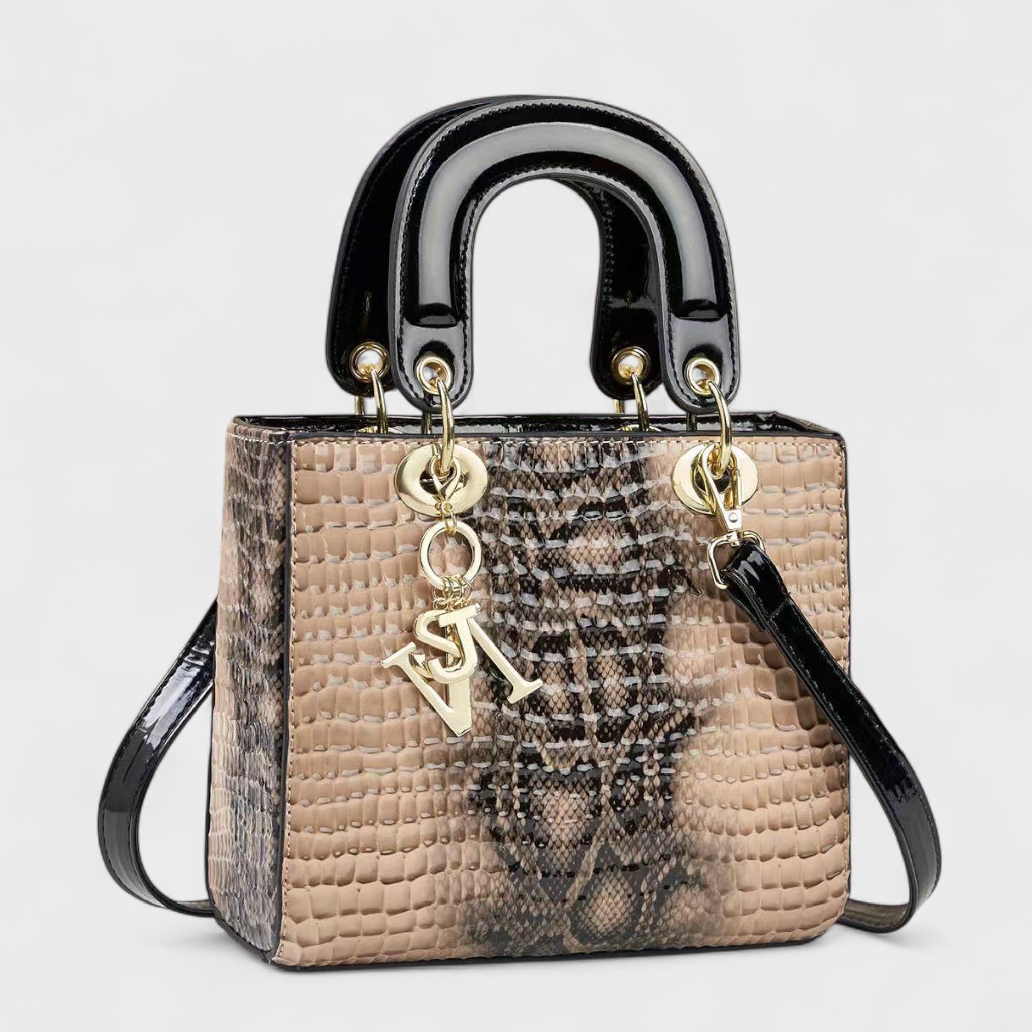 Izabela | Kígyó Minta Táska