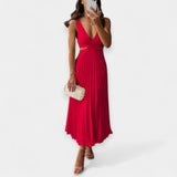 Adriana | Plisszírozott maxi ruha