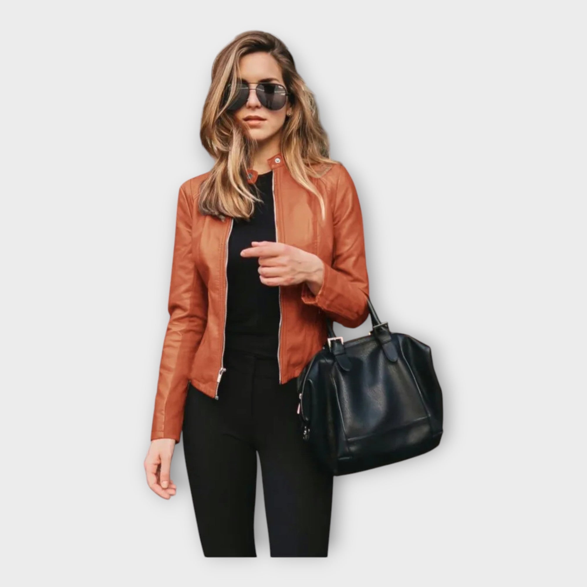 Johanna | Stílusos bőrdzseki