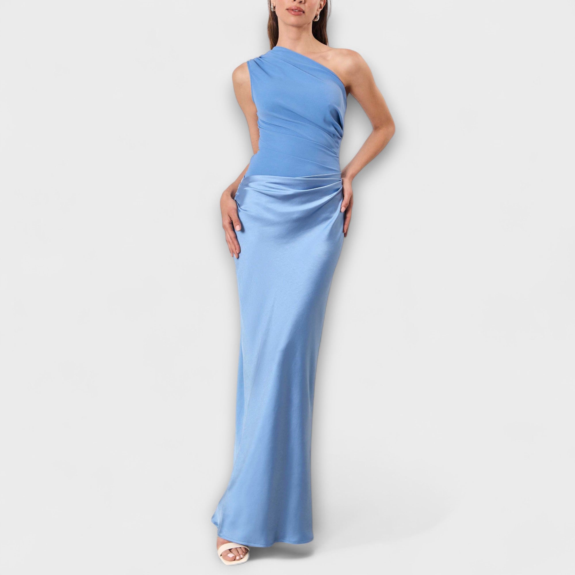 Ariana | Egy vállú maxi ruha