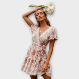 Adélia | Rövid boho ruha