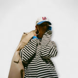 Maarja | Csíkos oversize pulóver