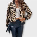 Raquel | Elegáns Leopárdmintás Dzseki
