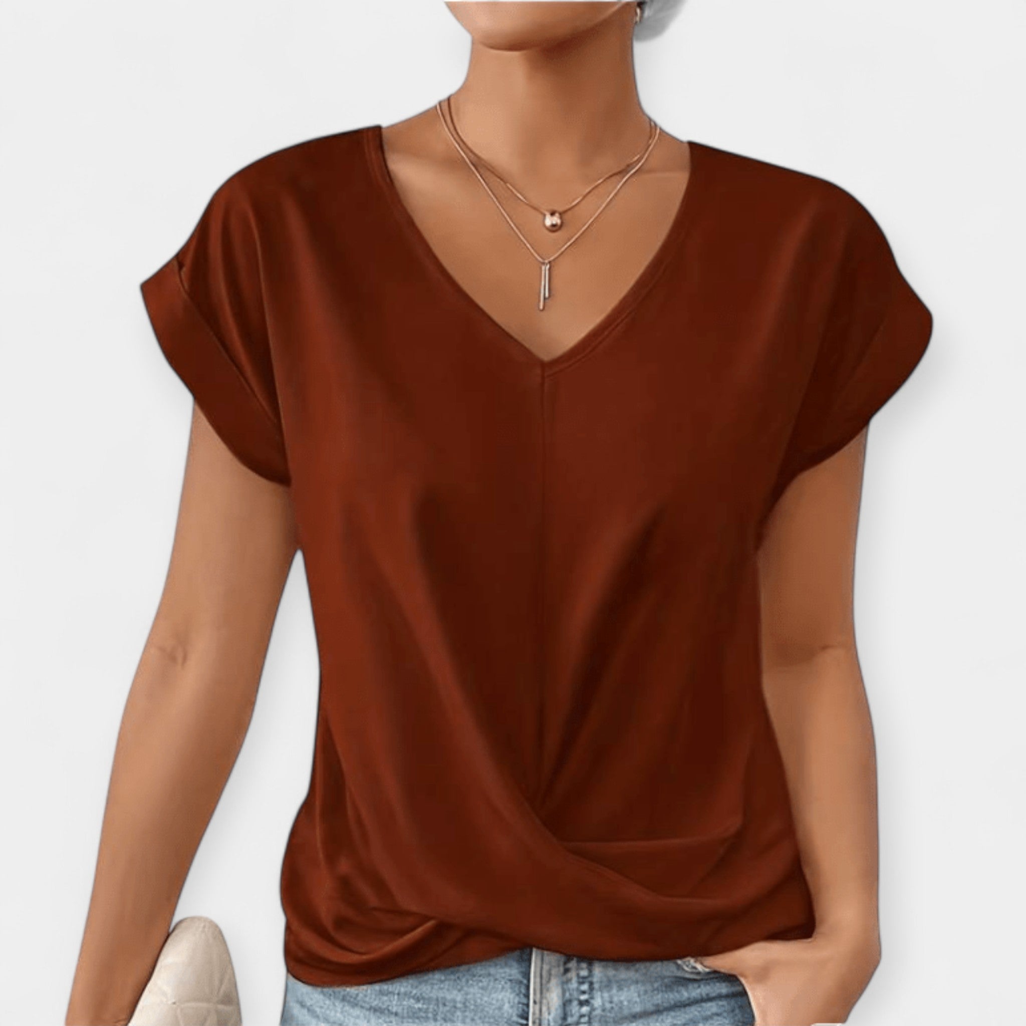 Carmen | Elegáns V-nyakú plusz