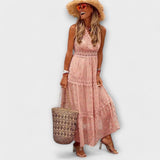 Lola | Boho csipkés maxiruha