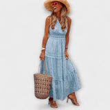Lola | Boho csipkés maxiruha