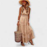 Lola | Boho csipkés maxiruha